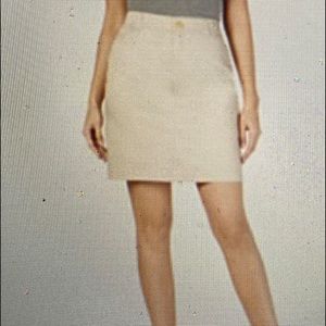 NWT. Charter Club 6 Skort. Sugar Sand. Awesome